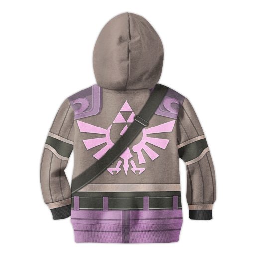 Phantom Armor - Tri Force Heroes Costume Kid Tops Hoodie Sweatshirt T-Shirt