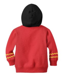 The Original Series Red Uniform Costume Cosplay Kid Hoodie Sweatshirt T-Shirt