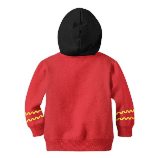 The Original Series Red Uniform Costume Cosplay Kid Hoodie Sweatshirt T-Shirt