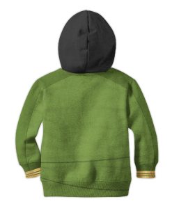 Captain Pike Green Costume Cosplay Kid Hoodie Sweatshirt T-Shirt