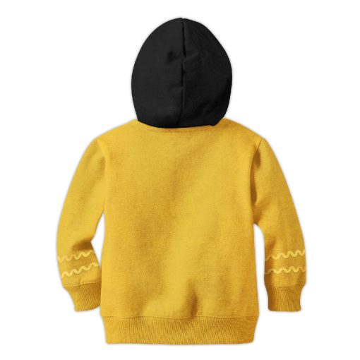 The Original Series Yellow Uniform Costume Cosplay Kid Hoodie Sweatshirt T-Shirt