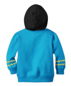 The Original Series Blue Uniform Costume Cosplay Kid Hoodie Sweatshirt T-Shirt