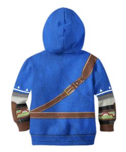 Link Zora Tunic Costume Kid Tops Hoodie Sweatshirt T-Shirt