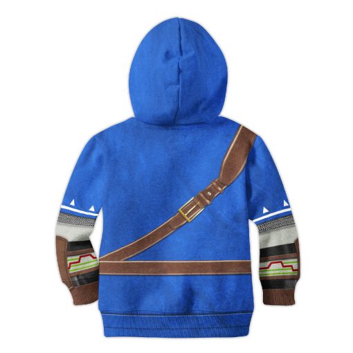 Link Zora Tunic Costume Kid Tops Hoodie Sweatshirt T-Shirt