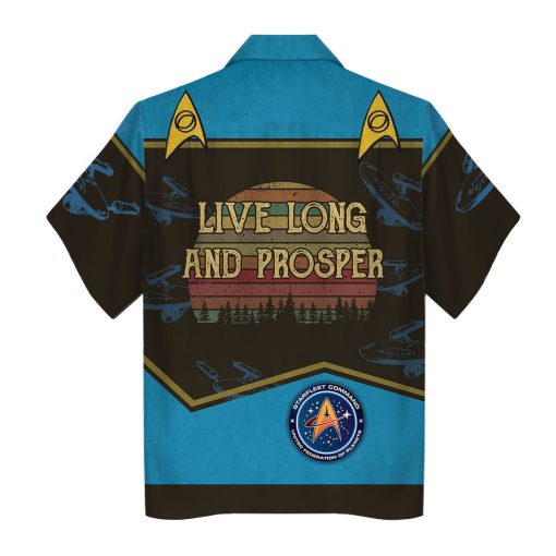 Live Long And Prosper Sunset Retro Vintage Hoodie Sweatshirt T-shirt Apparel