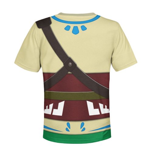 Skyloft Uniform - Skyward Sword Costume Kid Tops Hoodie Sweatshirt T-Shirt