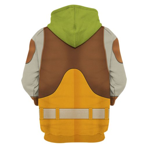 Warhomie Hera Syndulla Costume Hoodie Sweatshirt T-Shirt Sweatpants