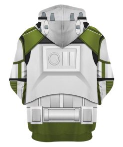 Warhomie Trooper Sergeant Costume Hoodie Sweatshirt T-Shirt Sweatpants