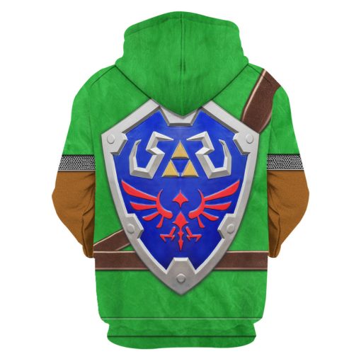 Link Iconic Shield Iconic Costume Unisex Hoodie Sweatshirt T-shirt Sweatpants Cosplay