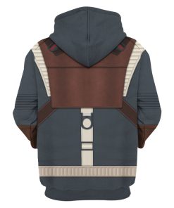 Warhomie Cal Kestis's Jedi Costume Hoodie Sweatshirt T-Shirt Sweatpants