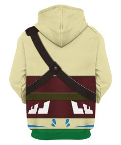 Skyloft Uniform - Skyward Sword Link Attire Unisex Hoodie Sweatshirt T-shirt Sweatpants Cosplay