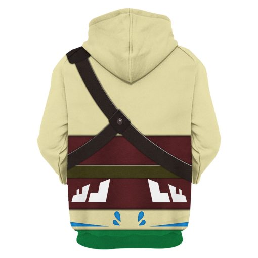 Skyloft Uniform - Skyward Sword Link Attire Unisex Hoodie Sweatshirt T-shirt Sweatpants Cosplay