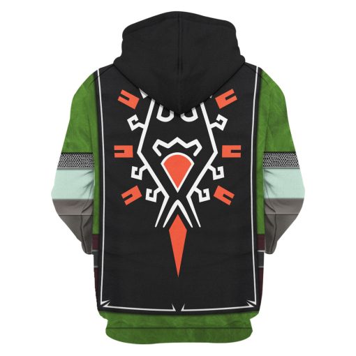 Tears Of The Kingdom Knights of Skyloft Green Unisex Hoodie Sweatshirt T-shirt Sweatpants Cosplay