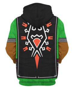 Link Iconic Tears Of The Kingdom Costume Unisex Hoodie Sweatshirt T-shirt Sweatpants Cosplay