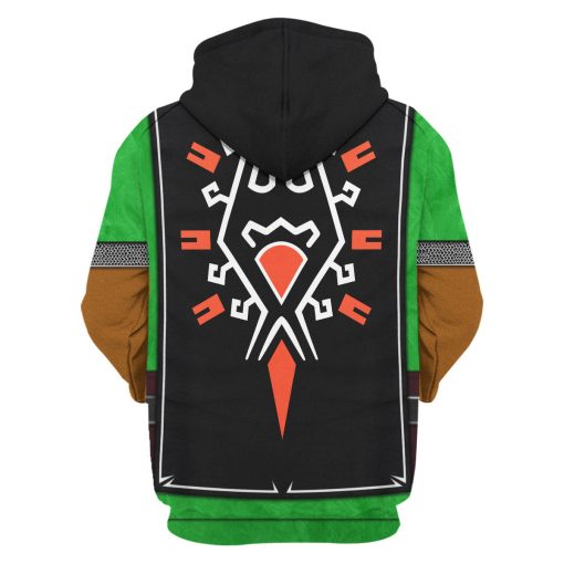 Link Iconic Tears Of The Kingdom Costume Unisex Hoodie Sweatshirt T-shirt Sweatpants Cosplay