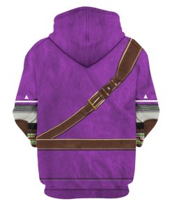 Purple Link Attire Unisex Hoodie Sweatshirt T-shirt Sweatpants Cosplay