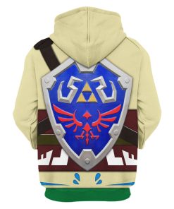 Skyloft Uniform - Skyward Sword Link Attire Shield Unisex Hoodie Sweatshirt T-shirt Sweatpants Cosplay