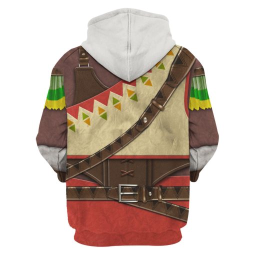 Snowquill Armor Set Link Unisex Hoodie Sweatshirt T-shirt Sweatpants Cosplay