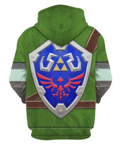 Knights of Skyloft Green Shield Unisex Hoodie Sweatshirt T-shirt Sweatpants Cosplay