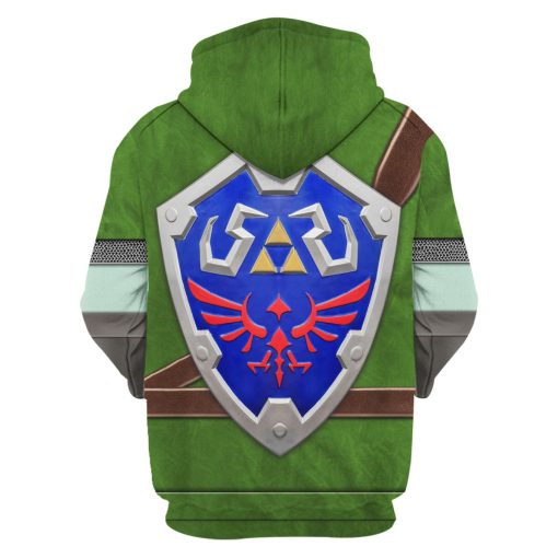 Knights of Skyloft Green Shield Unisex Hoodie Sweatshirt T-shirt Sweatpants Cosplay