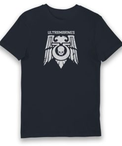 Warhomie Ultramarines Courage And Honour Adults T-Shirt