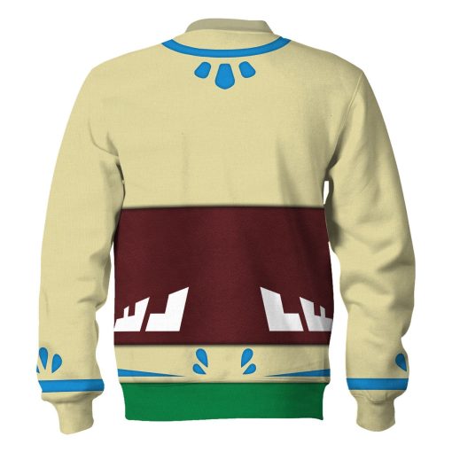 Skyloft Uniform - Skyward Sword Link New Attire Unisex Hoodie Sweatshirt T-shirt Sweatpants Cosplay