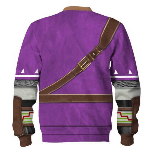 Purple Link Attire Unisex Hoodie Sweatshirt T-shirt Sweatpants Cosplay