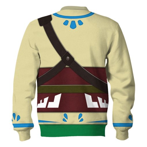 Skyloft Uniform - Skyward Sword Link Attire Unisex Hoodie Sweatshirt T-shirt Sweatpants Cosplay