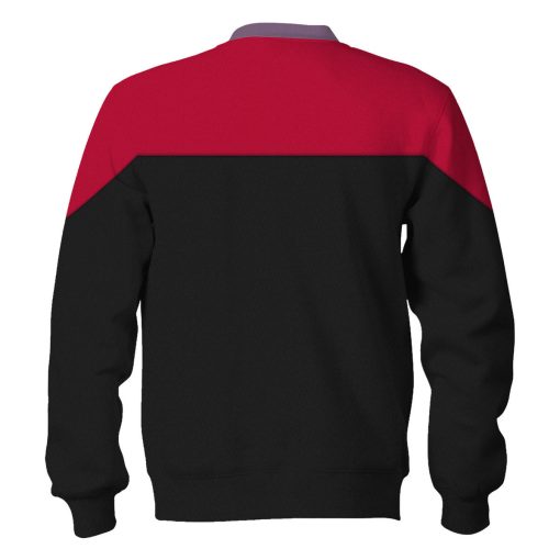 Voyager Red Costume Hoodie Sweatshirt T-Shirt Sweatpants Apparel