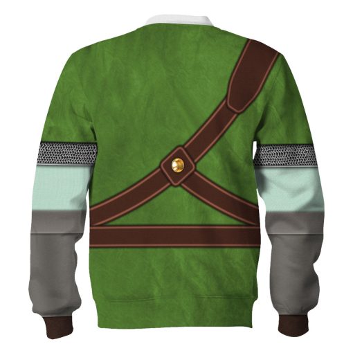 Knights of Skyloft Green Unisex Hoodie Sweatshirt T-shirt Sweatpants Cosplay