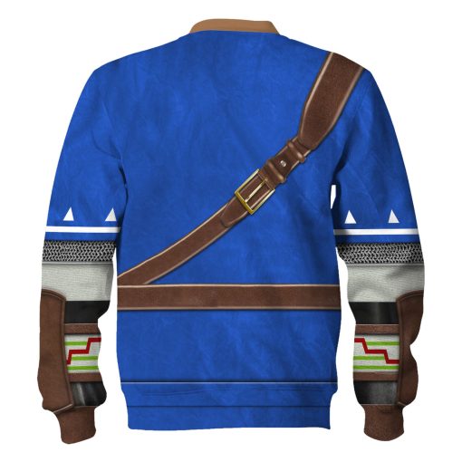 Link Zora Tunic Attire Unisex Hoodie Sweatshirt T-shirt Sweatpants Cosplay