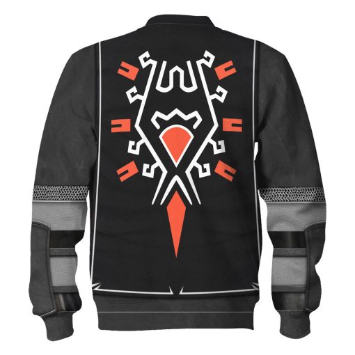 Tears Of The Kingdom Dark Link Attire Cosplay Custom Apparel