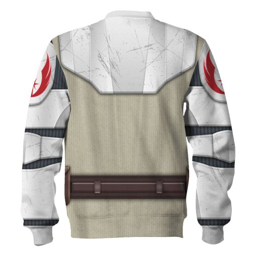 Warhomie General Kenobi Costume Hoodie Sweatshirt T-Shirt Sweatpants