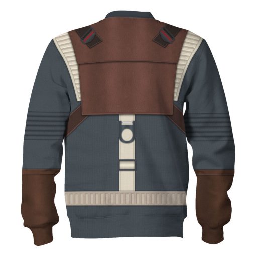 Warhomie Cal Kestis's Jedi Costume Hoodie Sweatshirt T-Shirt Sweatpants