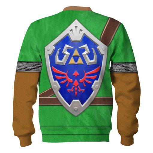 Link Iconic Shield Iconic Costume Unisex Hoodie Sweatshirt T-shirt Sweatpants Cosplay