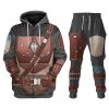 Warhomie Mandalorian Costume Hoodie Sweatshirt T-Shirt Sweatpants