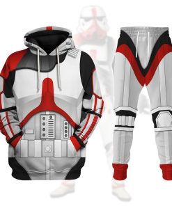 Warhomie Incinerator Troopers Costume Hoodie Sweatshirt T-Shirt Sweatpants