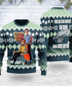 Vulcan Neck Rub Christmas Sweater