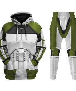 Warhomie Trooper Sergeant Costume Hoodie Sweatshirt T-Shirt Sweatpants