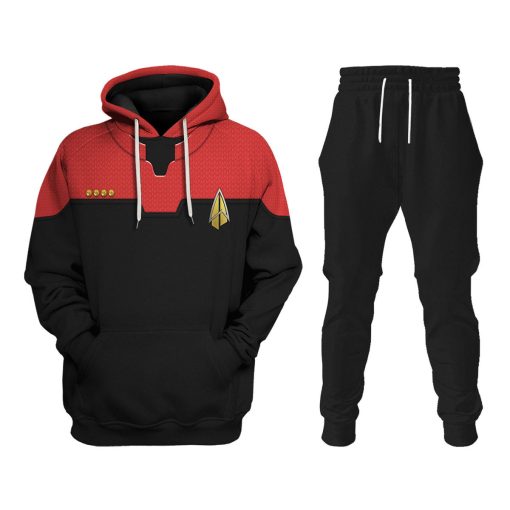 Starfleet Command Uniform Hoodie Sweatshirt T-Shirt Sweatpants Apparel