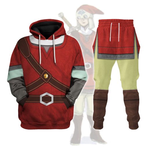 Knights of Skyloft Red Unisex Hoodie Sweatshirt T-shirt Sweatpants Cosplay