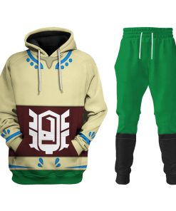 Skyloft Uniform - Skyward Sword Link New Attire Unisex Hoodie Sweatshirt T-shirt Sweatpants Cosplay