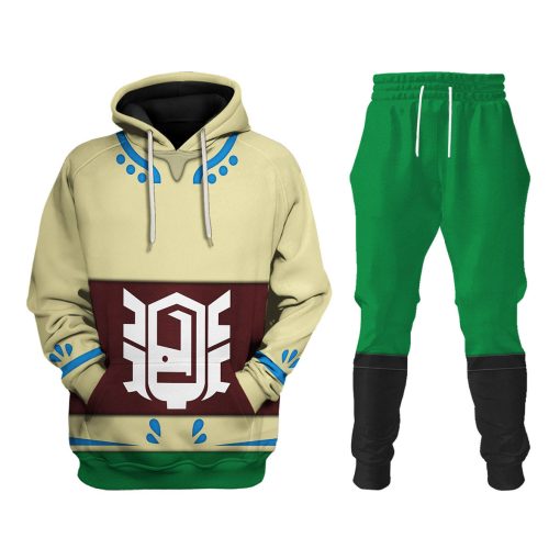 Skyloft Uniform - Skyward Sword Link New Attire Unisex Hoodie Sweatshirt T-shirt Sweatpants Cosplay