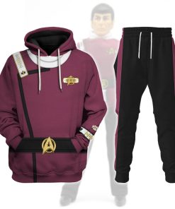 Captain Spock Costume Hoodie Sweatshirt T-Shirt Sweatpants Apparel