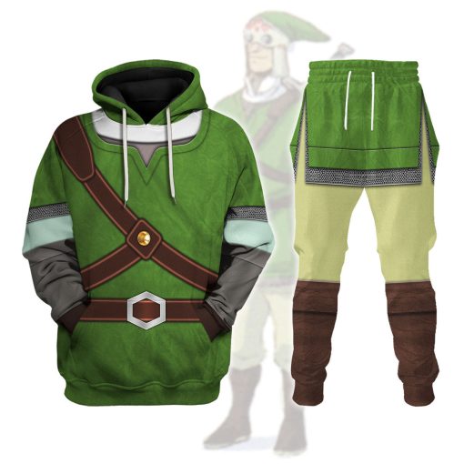 Knights of Skyloft Green Unisex Hoodie Sweatshirt T-shirt Sweatpants Cosplay