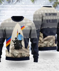 No Lightsaber Allowed Christmas Sweater