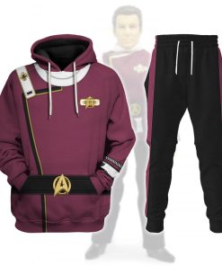 Admiral James T. Kirk Costume Hoodie Sweatshirt T-Shirt Sweatpants Apparel