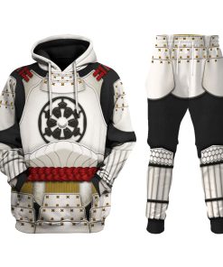 Warhomie Trooper Samurai Costume Hoodie Sweatshirt T-Shirt Sweatpants