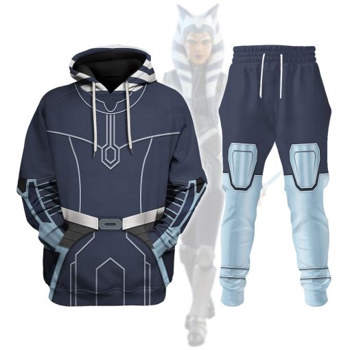 Warhomie Ahsoka Tano's Costume Hoodie Sweatshirt T-Shirt Sweatpants