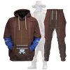 Warhomie Cad Bane's Bounty Hunter Costume Hoodie Sweatshirt T-Shirt Sweatpants